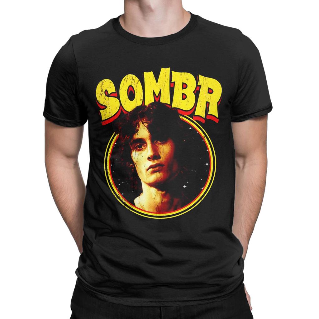 Sombr Tour TShirt Beach Cotton T Shirts For Mens Hip Hop Casual Tshirt ShortSleeved Awesome Tops