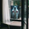 Halloween 3D Realistic Horror Ghost Bedroom, Living Room, Entrance Hall, Home Decor Wall Sticker, Wall Paper