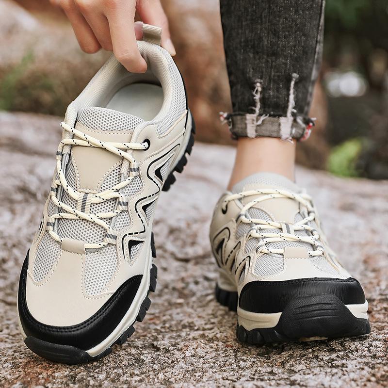 Platform Men's Travel Shoes Men's 2025 Mountaineering Outdoor Shoes New Four-season Mountaineering Shoes Hiking Shoes