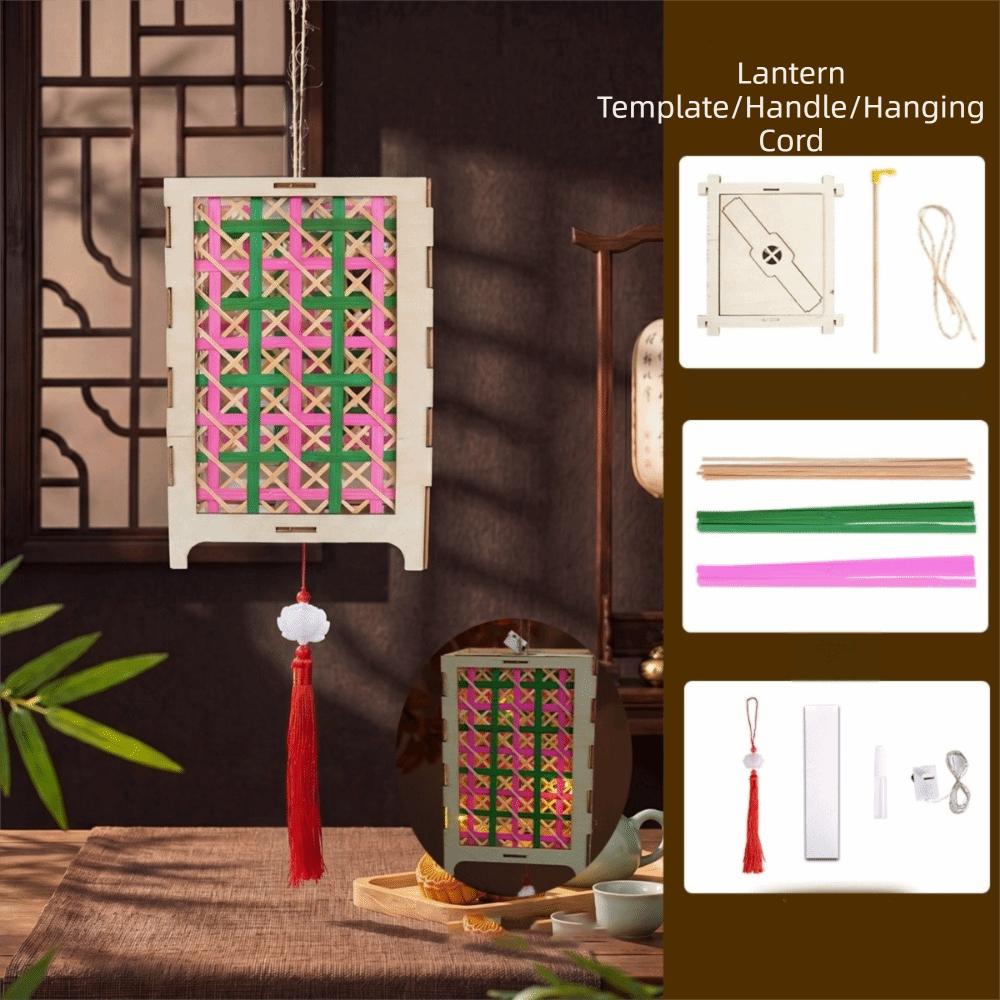 Chinese Style Mid-Autumn Festival Lantern Handheld Glowing Rabbit Lantern Festival Gifts Style 8
