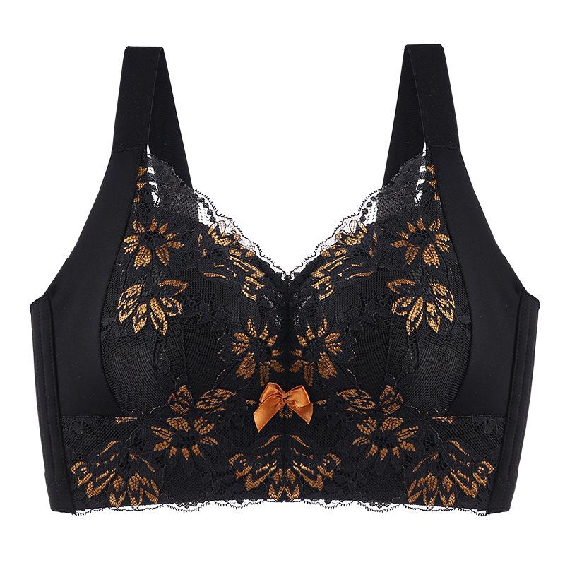Adjustable Lingerie for Women Anti Sagging Side Cinched Accessory Bra Thin Without Steel Ring Bra