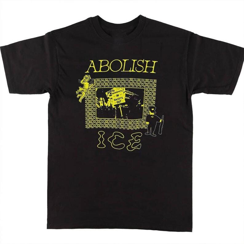 New Abolish ICE graphic Unisex S-5XL Shirt SS1169 S