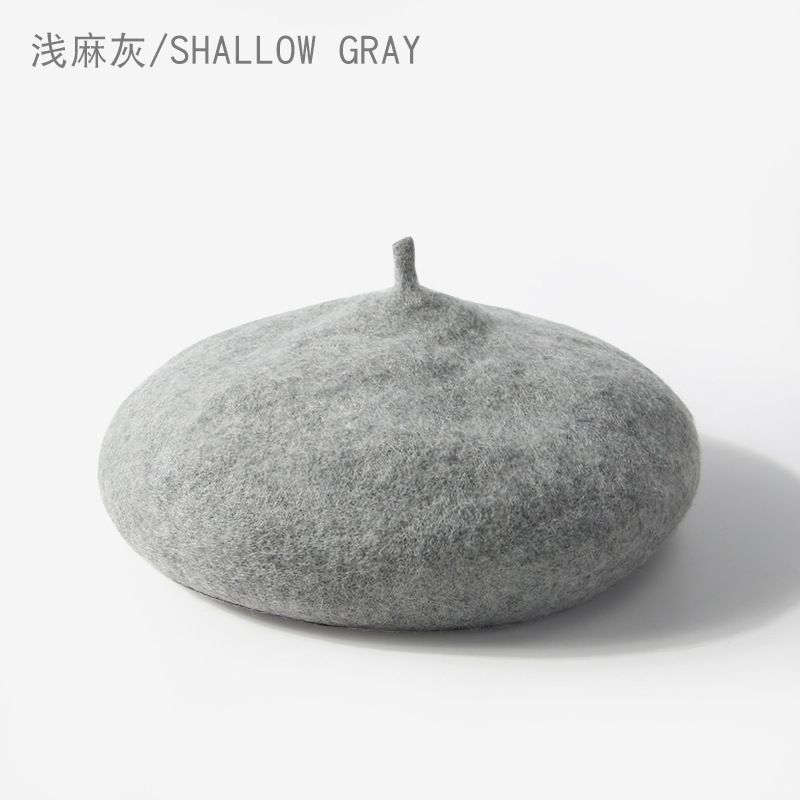 Children's Beret Spring and Autumn Girls' Octagonal Hat Pumpkin Hat Winter Baby Painter Hat Trendy Little Girl Child