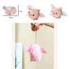 Adorable Plush Flying Pig Pendant- Perfect Car Key Ornament For Girls With Vibrating Wings And Tail!