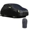 Hcilloend Car Cover for New Fiat 500 Body Improved with Storage Pouch (2010-2022), Cover, Performance, Waterproof, Dustproof, Radiation-Resistant,