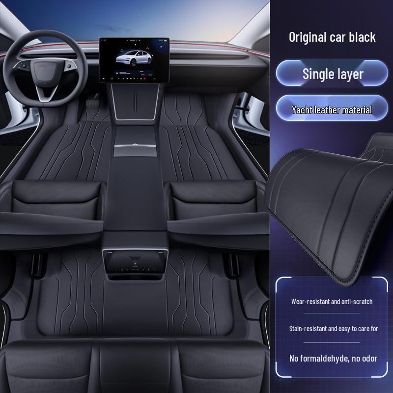 Tesla Model 3 Facelift 2025 Floor & Trunk Mats Full Coverage Accessories