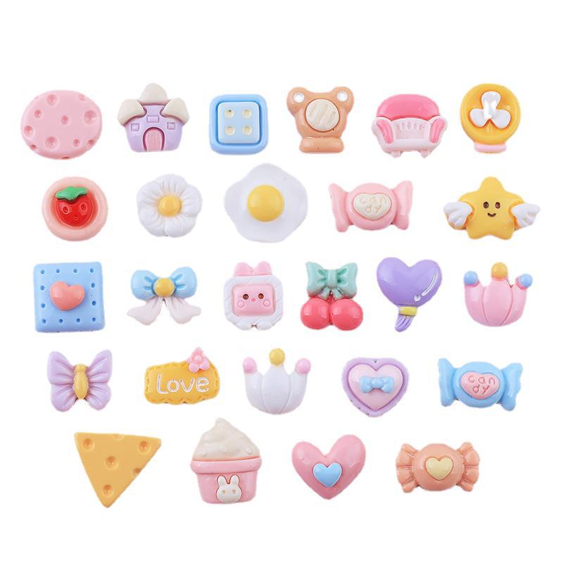 Cartoon DIY Resin Accessories: Phone Case Materials, Cream Glue, Refrigerator Stickers, Ornaments
