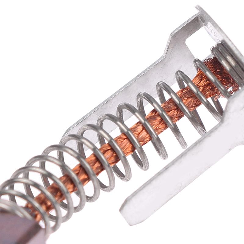2Pcs Motor Copper Containing Carbon Brush For Bosch Gsb/Gsr 180-Li Gsb/Gsr140-Li