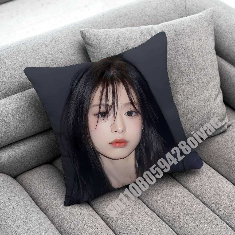 Singer Girl AAhyeon Throw Pillow Case For Decoration Cm Xcm Square Sofa Pillowcase Case