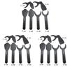 6Pcs/set Dental Photo Contrast Board Photography Black Background Board Palatal Contraster Board Oral Tools