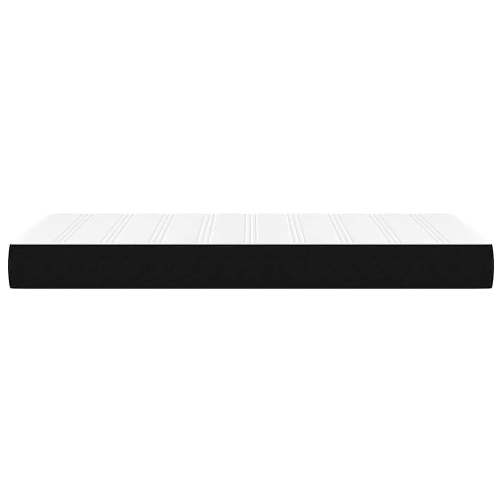 Vidaxl Materac Kieszeniowy Dla Dzieci, Czarny, 80X160 Cm, Tkanina