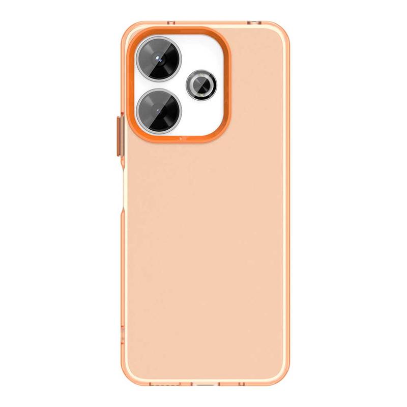Pentru Poco M6 Husă Poco M6 Capas Culoare Telefon Bumper Mată Mată Antișoc Transparentă Clară Fundas Xiaomi Poco M6 M 6
