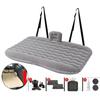Travel Air Bed T Shape Not Slip Base Body Shape Waves Design Double Layer Leakproof Pad for Car Backseat Children