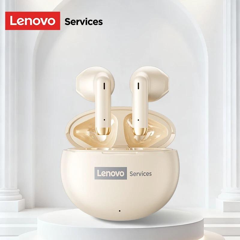 

Original Lenovo LES102 Ear Clip Wireless Bluetooth Earphones Open Ears Earbuds Lightweight 0.06s Low Latency Music Headset Waterproof New бежевий