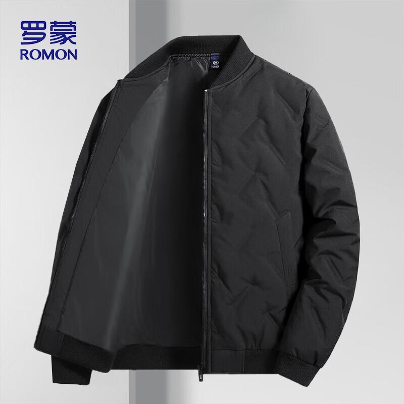Romon Men's Winter Padded Baseball Jacket
