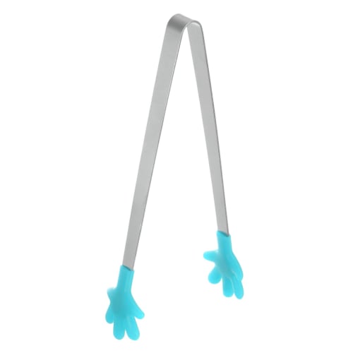 

uxcell Mini Food Tongs, 5.67 Hand-Shaped Stainless Steel with Silicone Tips, Small Cooking Tongs, Kitchen Food Tongs, Serving Tongs for Cooking, Gril