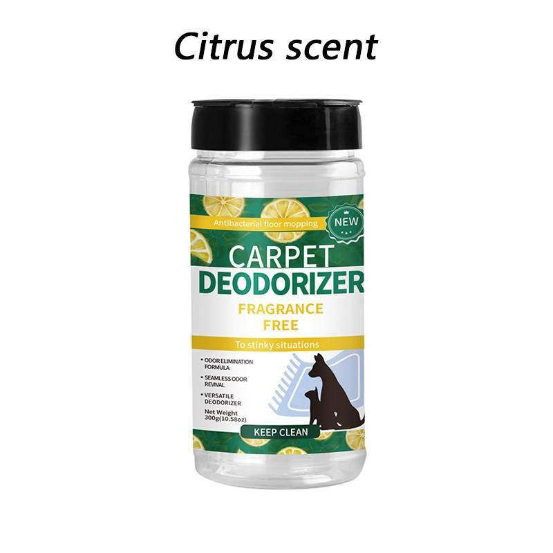Carpet Deodorizing Powder Powerful Pet Smell Eliminator Urine Odor Dust Remover Refresher for Home Carpet Cleaning Accessories