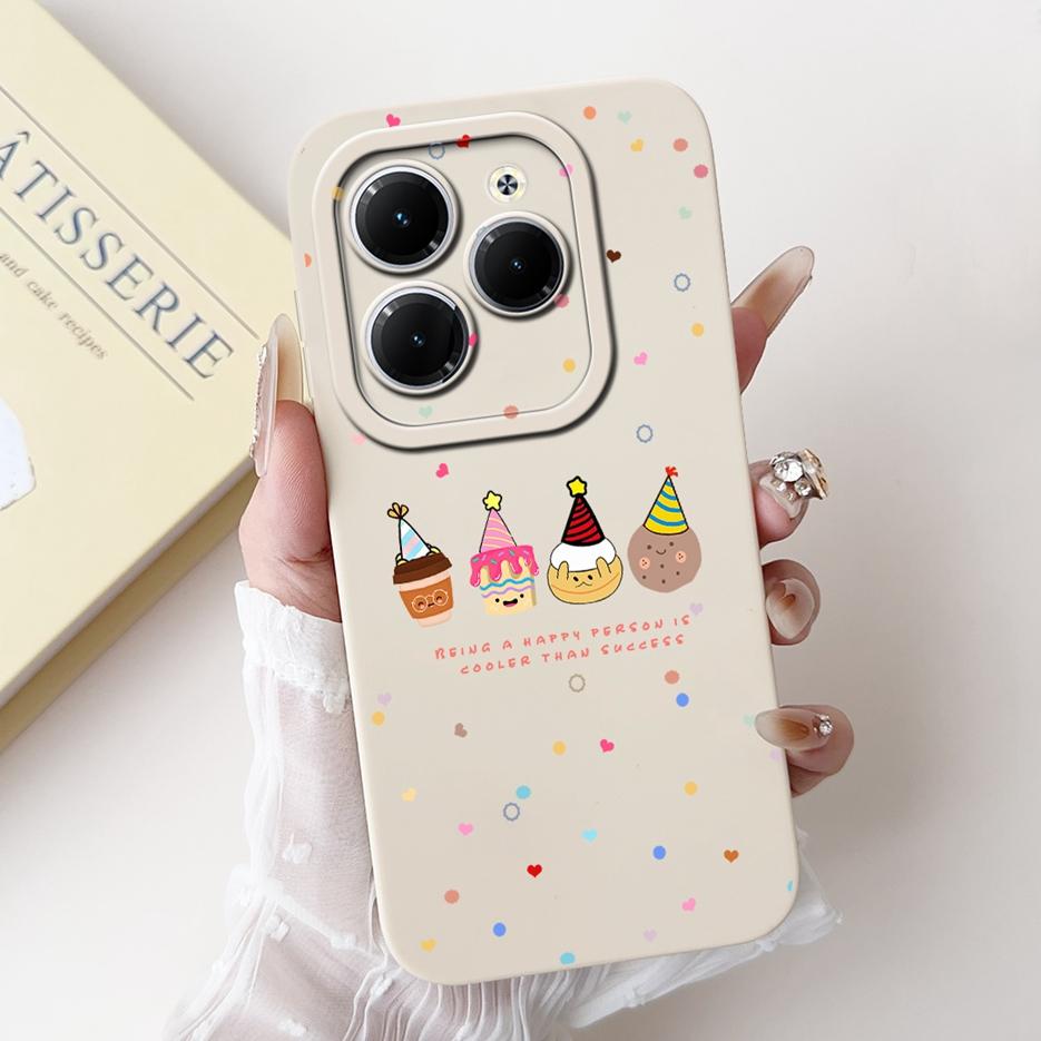 For Tecno Spark 20 Pro Case KJ6 Cute Animals Cartoon Cover Soft TPU Phone Case For Tecno Spark 20C Spark20 Pro Plus Fundas Coque