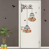 Colorful Flower Birdcage Flying Birds Wall Sticker Creative Home Decor Decals