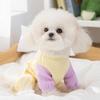 Double-layer Cotton Soft Yarn Breathable Dog Clothes Spring and Summer Four-legged Belly Clothes Anti-cold Air-conditioning Clothes Dog Home Clothes