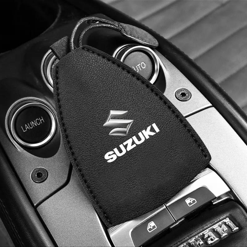 1Pcs Car Key Protection Shell Bag Car Key Case Cover Car Keychain for Suzuki Swift SX4 Samurai Sport Jimny Grand Vitara Alto GW250 Splash Swace