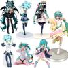 Animation Anime Beautiful Girl Hatsune Miku Handmade Devil Hatsune Miku Cat Ear Hatsune Miku Cute Handmade PVC Model Decorations