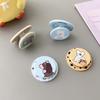 Frosted Cartoon MagSafe Magnetic Phone Stand with Telescopic Airbag Design