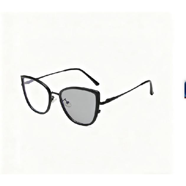 Cat-eye eyeglass frames, popular anti-blue light glasses frames, photochromic lens frames, women's European and American trendy cat-shaped frames