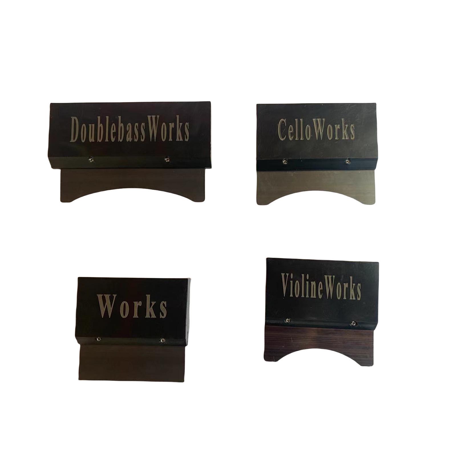 String Instrument Repair and Alignment Tools: Cello & Bass Restoration, Violin Repair, Fingerboard Scraper Flat Fingerboard Scraper