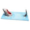 Fun Japanese beach shark ceramic sushi serving plate with soy sauce rack, fruit storage, exquisite table decoration tableware