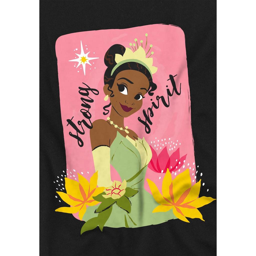 Princezna a žába Dětské/Dětské Tričko Tiana se silným duchem