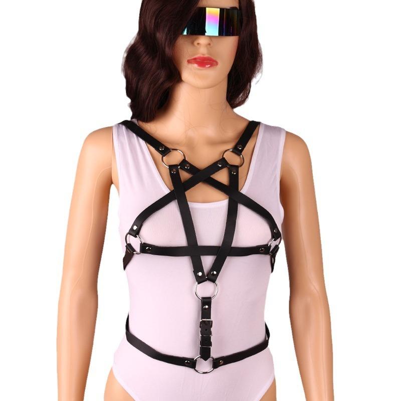 Five-Star Punk Bondage Fun Belt Trendy Personality Sm Bundled Waist Chain Belt