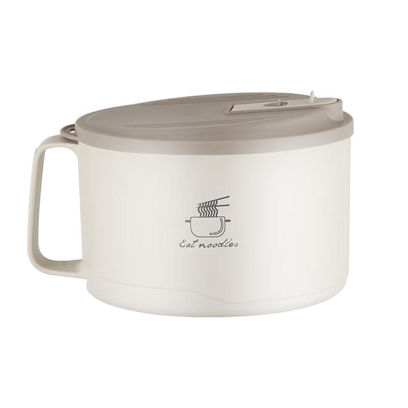 ZISIZ Thickened 304 Stainless Steel Instant Noodle Bowl