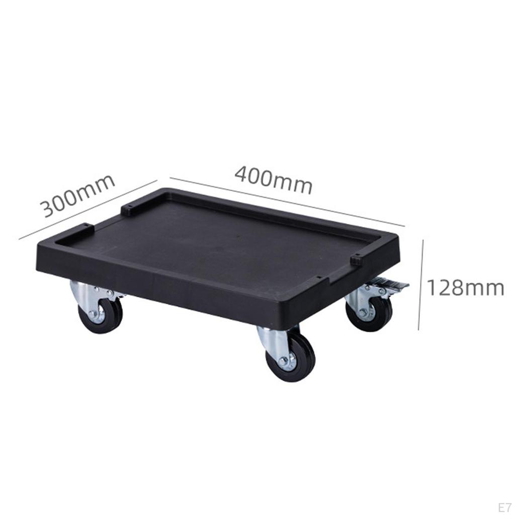 Pallet Cart, Plant Tray, Wheels, Flower Pot Rack On Tray with