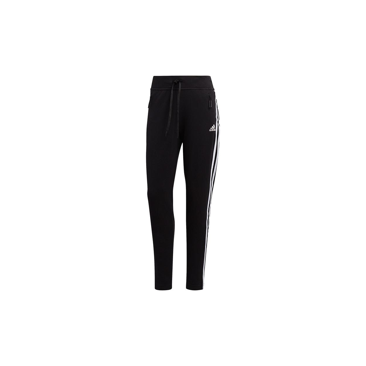 (WMNS) adidas Z.N.E. Pants Asia Sizing Black White Women s FI6724