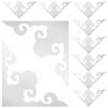 12Pcs Mirror Wall Stickers 3D Acrylic Corner Decals Living Room Decoration Peel Stick Easy Install Removable Wall Decor