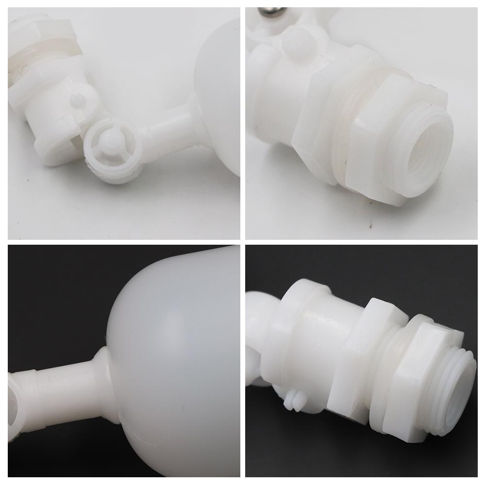 3/8" inlet White Plastic Adjustable Auto Fill Float Ball Valve Water Level Control Switch For Water Tower Tank Farm Equipment