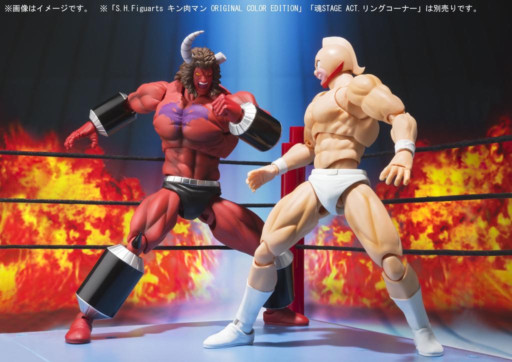 TAMASHII NATIONS Kinnikuman Buffaloman milion síly 170mm malovaná pohyblivá figurka SHFiguarts (10. verze) Cca. ABS a PVC