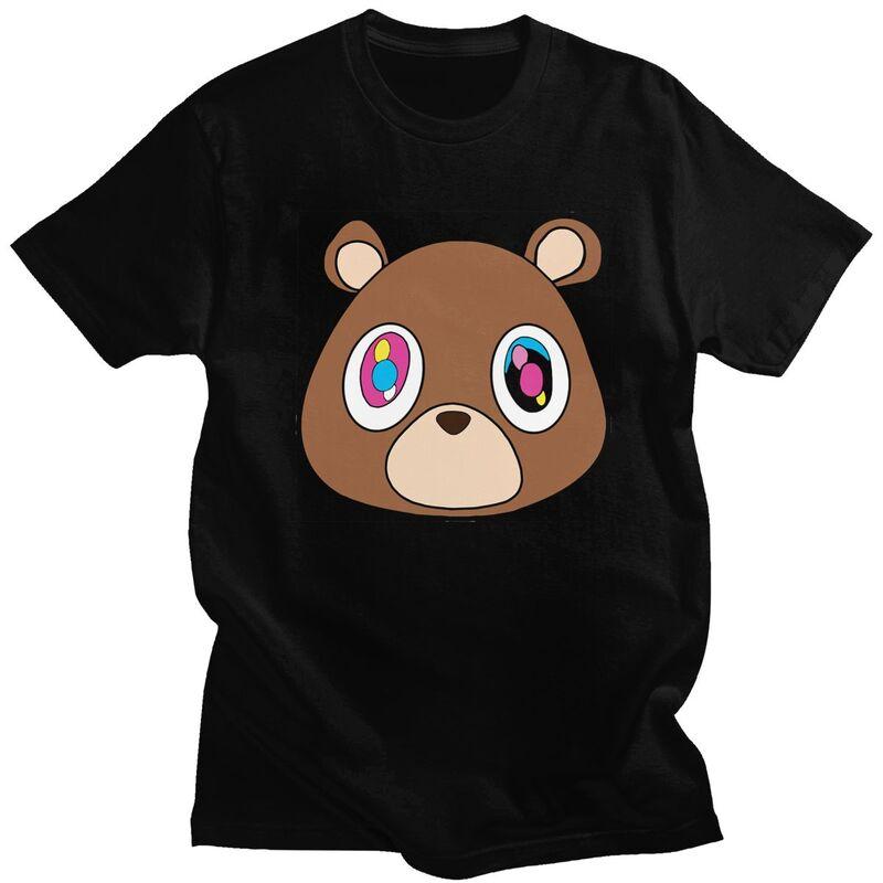 

Custom Kanye West Ye Bear T Shirts for Men 100% Cotton Tees Tshirts Short Sleeve T-shirt Clothing - Men s Summer Cotton Graph... S разноцветный