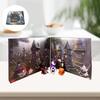 Festive Gnome Halloween Advent Calendar Paper Puzzle Box Ideal For Creative Diy Fun