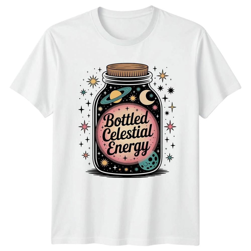 Bottled Celestial Energy TShirt Celestial Space Gift For Him And Her S