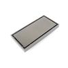 Bangqi 81020 Modern Design Invisible Chrome Plated 4 Inch Rectangle Floor Drain Anti-Odor Function for Hotel Bathroom Tile