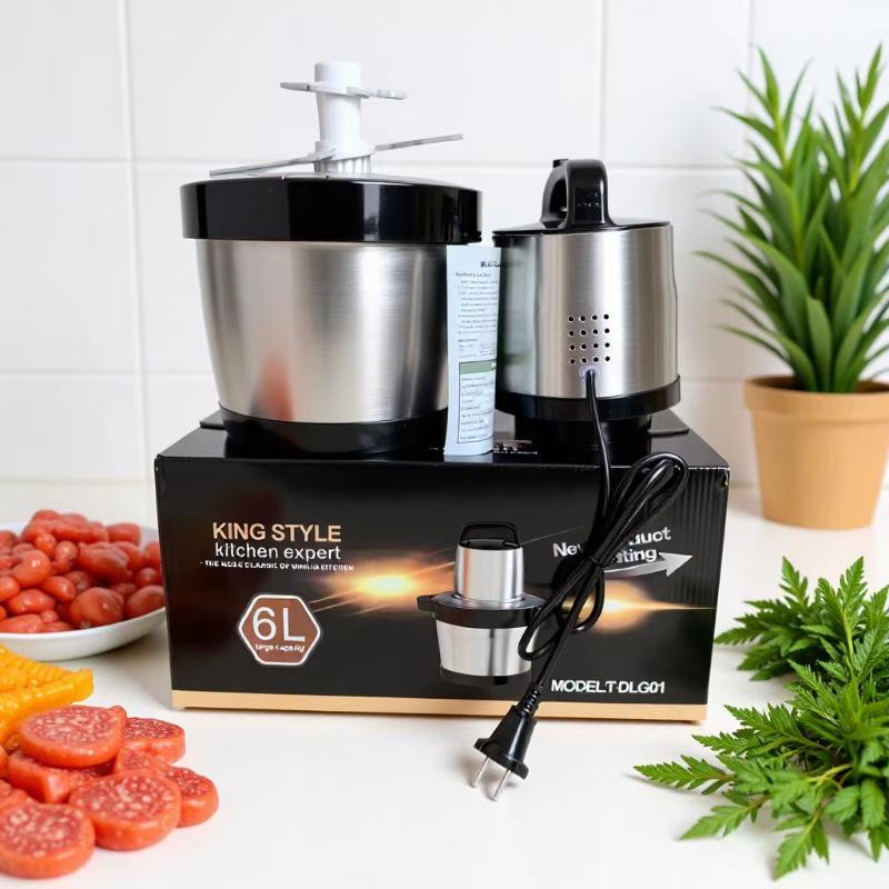 Fufu Mincer Kitchen Mixer: Cassava & Yam Masher Machine