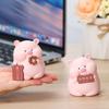 Kawaii Pig Resin Diy Home Decoration Figurines Dollhouse Moss Landscape Fairy Garden Miniatures Room Decor
