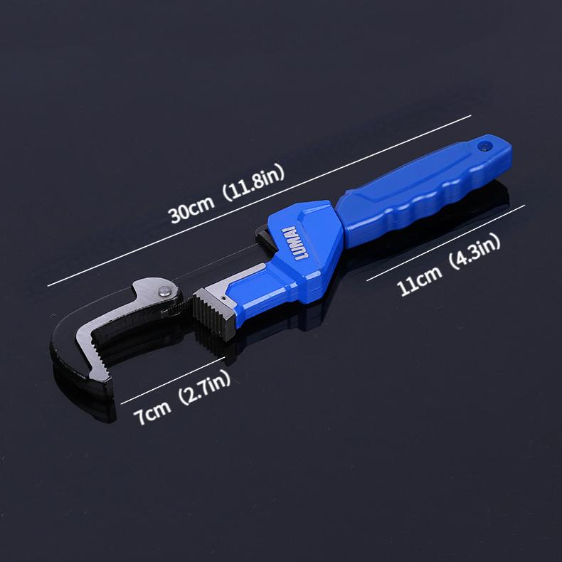 Adjustable Pipe Tube Wrench Plumber Pliers Key Universal Tools Plumbing Heavy Duty Bathroom Tap Clamp Spanner