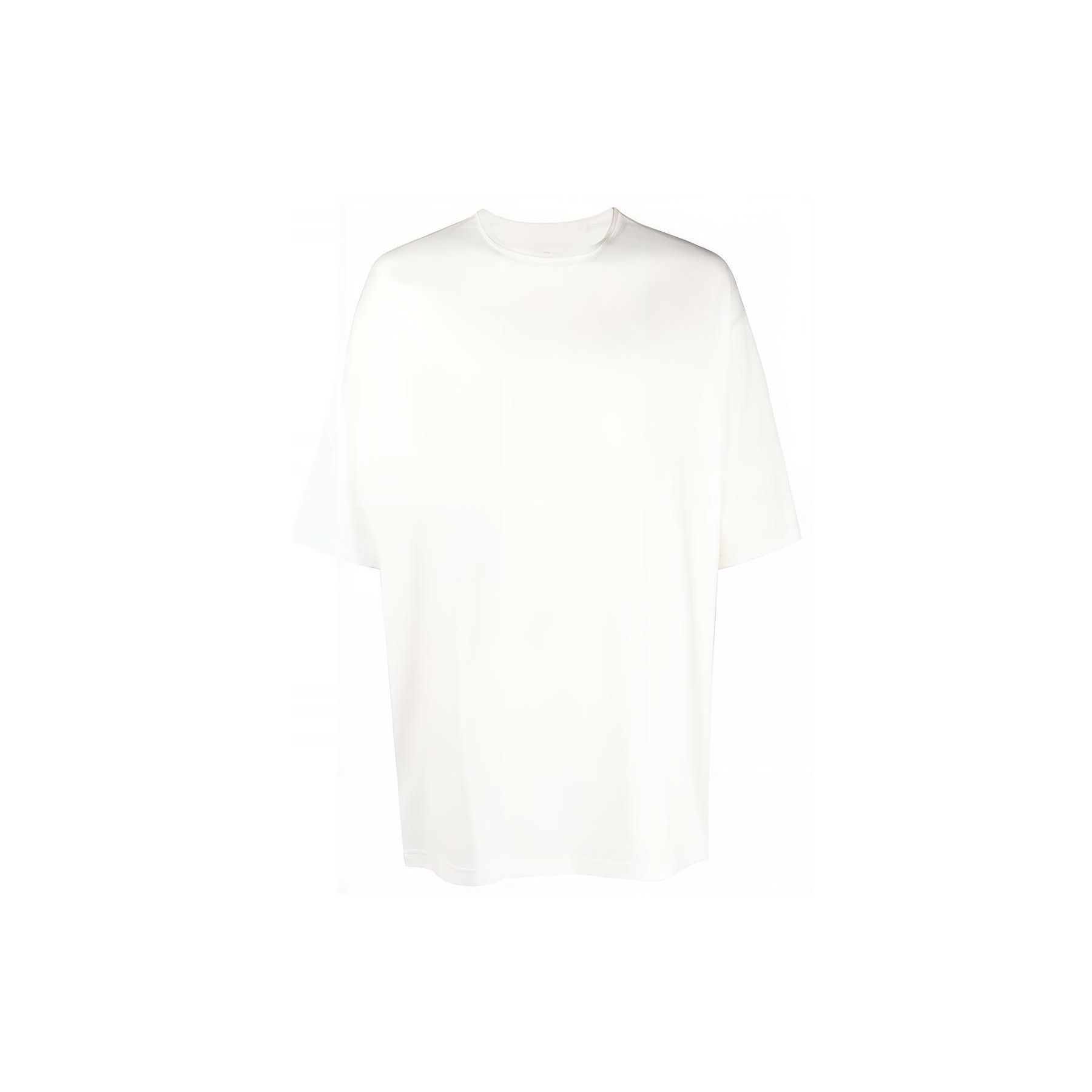

Y-3 Solid Color Crew Neck Short Sleeve T-Shirt Men Tops White IP7710 L