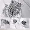 Toilet Brush Deep Cleaner Silicone Toilet Brushes with Flexible Bristles Toilet Brush with Quick Drying Holder Set