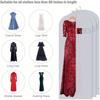 4pcs Extra for long Clothing Bags with Zipper Closure | Heavy-Duty Clear Garment Storage Bags, Dustproof & Moisture-Resistant