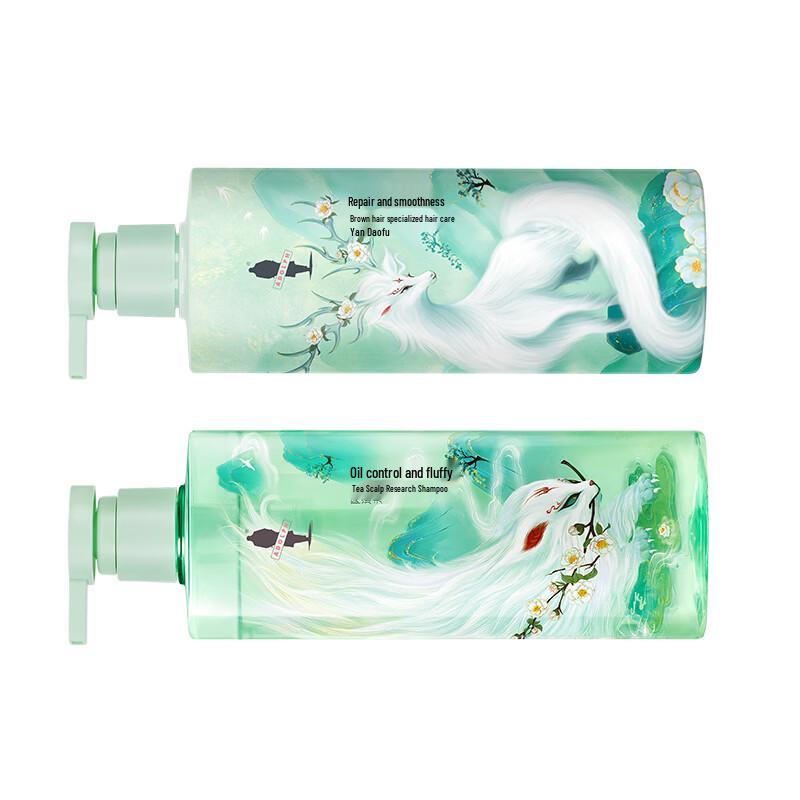 ADOLPH Tea Bran Oil Control Shampoo & Conditioner Set