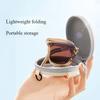 New Folding Sunglasses Fashion Sun Protection Folding Sunglasses Women Advanced Sense ins